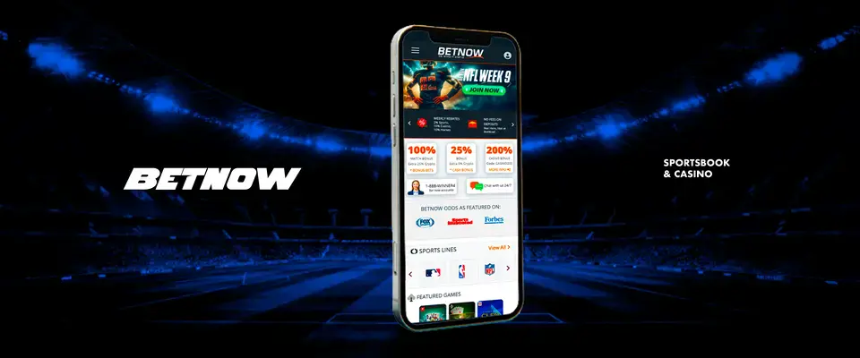 BetNow online Sportsbook Mobille App Interface
