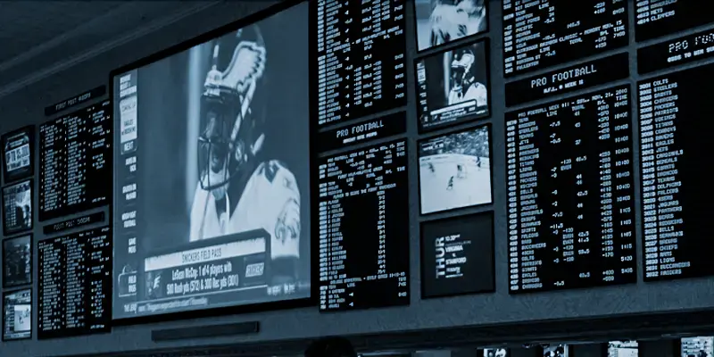 Sports analytics dashboard with betting data